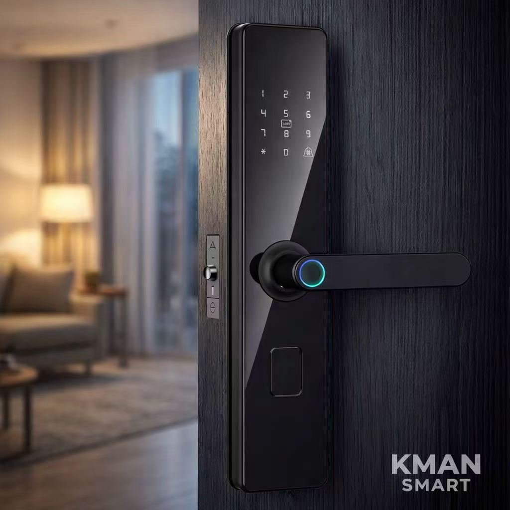 low cost smart lock system best selling entry level smart door lock front view