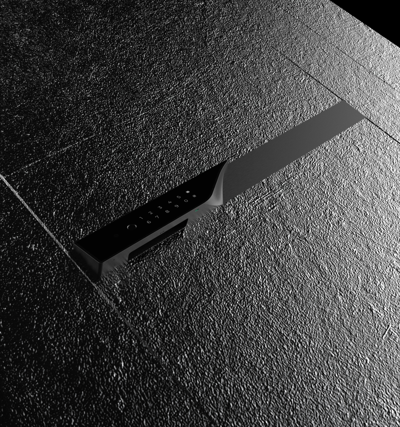 A call to action for architects and door manufacturers to collaborate on bespoke KMAN-LX smart lock designs.